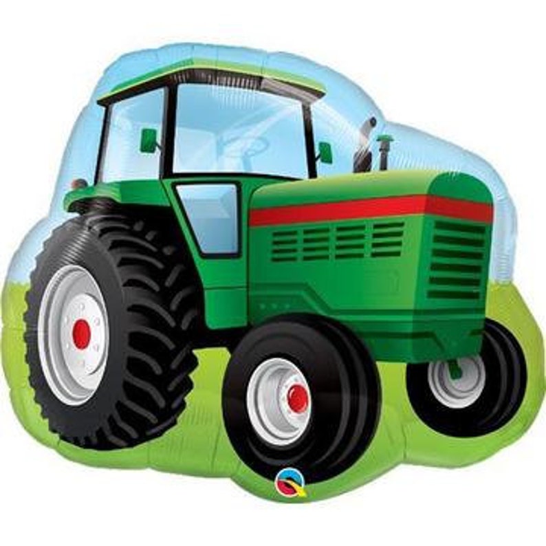 Tractor Balloon Tractor Decor Farm Tractor 34 Mylar Balloon Farm Theme Tractor Theme Boys Birthday Farm Birthday Farm Party Decor