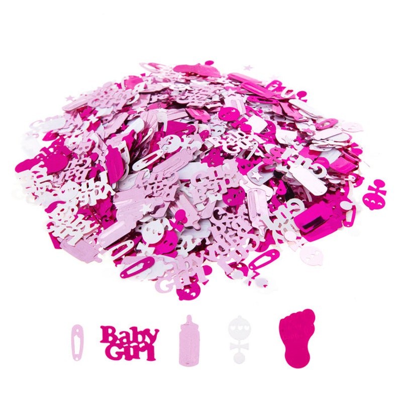 It S A Girl Confetti Baby Shower Confetti Confetti Etsy It S A Girl Confetti Baby Shower Confetti Confetti Etsy
