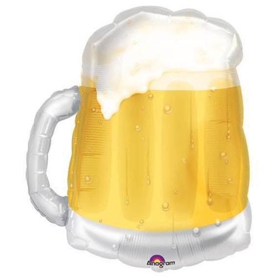 Beer Frosty Mug 23 Foil Balloon Bachelor Party Etsy