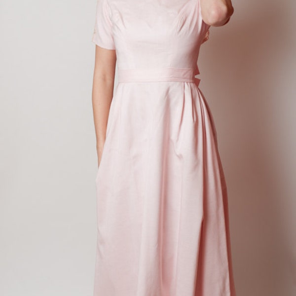 the marietta 50s pink vintage prom dress formal dress evening dress party dress bridesmaid dress small xs
