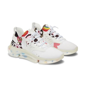 Colorful Women&#39;s Mesh Sneakers for Chic Comfort, Trendy Athletic Shoes, Floral Sneakers, Lightweight Fitness Shoes, Everyday Fashion [...]
