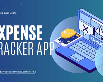 Expense Tracker Android App - Mobile App Design - Android App Development - Mobile App Bundle - UI UX Design