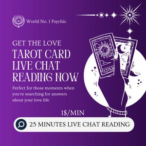 Seeking Love Answers? Get a Live Tarot Chat Reading Now! | Experience a Powerful 25 Min Live Tarot Reading for Guidance
