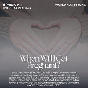 Schwangerschaft Timeline Lesung | Live Chat mit einem Hellsichtigen | Genaue Voraussagen | Live Psychic Schwangerschaftslesung | Nur 1USD/min