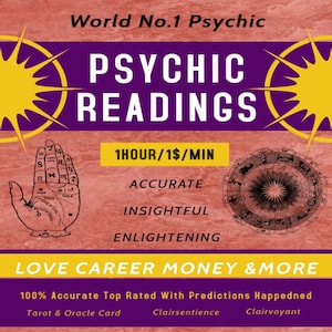 World No. 1 Psychic Readings Accurate, Insightful Guidance | Channeling, Visions, Spirit Guides | Love, Career, Life Path