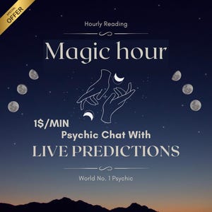 Godzinne odczyty psychiczne | Głębokie prognozy na 1 USD/min | Czat psychiczny z prognozami na żywo | Uzyskaj odpowiedzi na swoje pytania