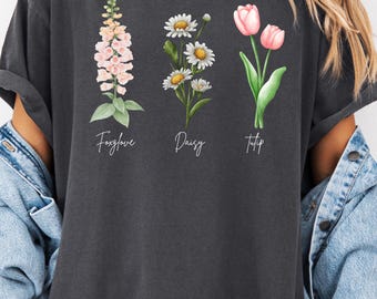 Subtle FDT Shirt, F*ck Donald Trump Shirt, Anti MAGA Shirts, Feminist Gift, Floral FDT Gift, Political Tee, Flower Anti Trump Shirt