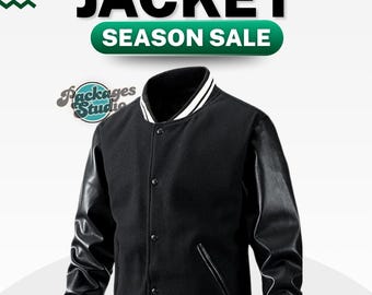 Custom Varsity Jacket: Personalized Letterman Style, Unisex Bomber