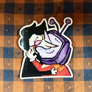 Spamtenna kissing STICKER