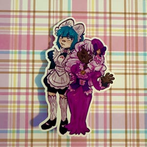 ZA Yuri Sticker! dragon and fairy