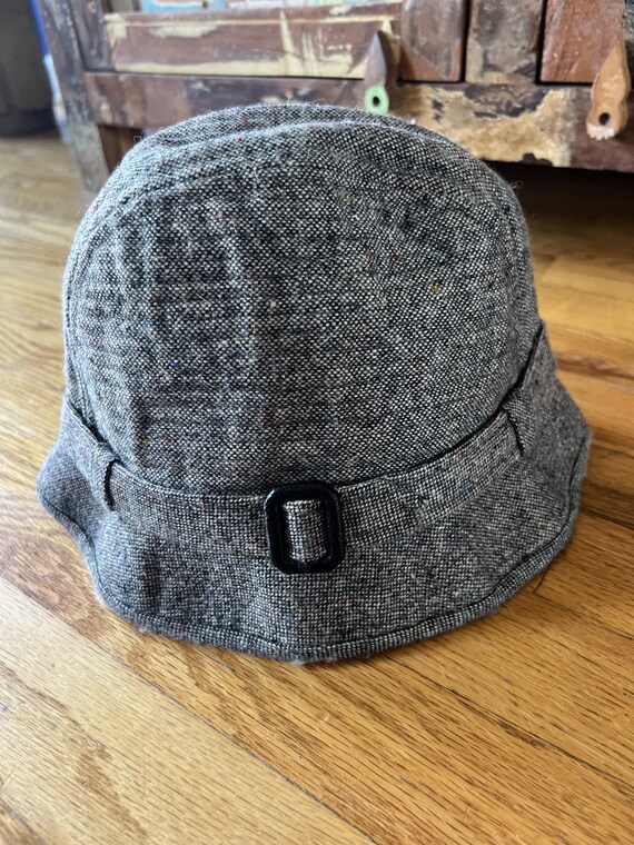 Vintage Tweed Cavanagh New York Bucket Hat Size 7… - image 4