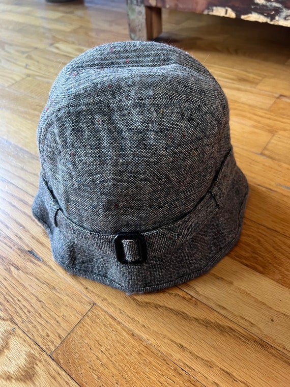 Vintage Tweed Cavanagh New York Bucket Hat Size 7… - image 1