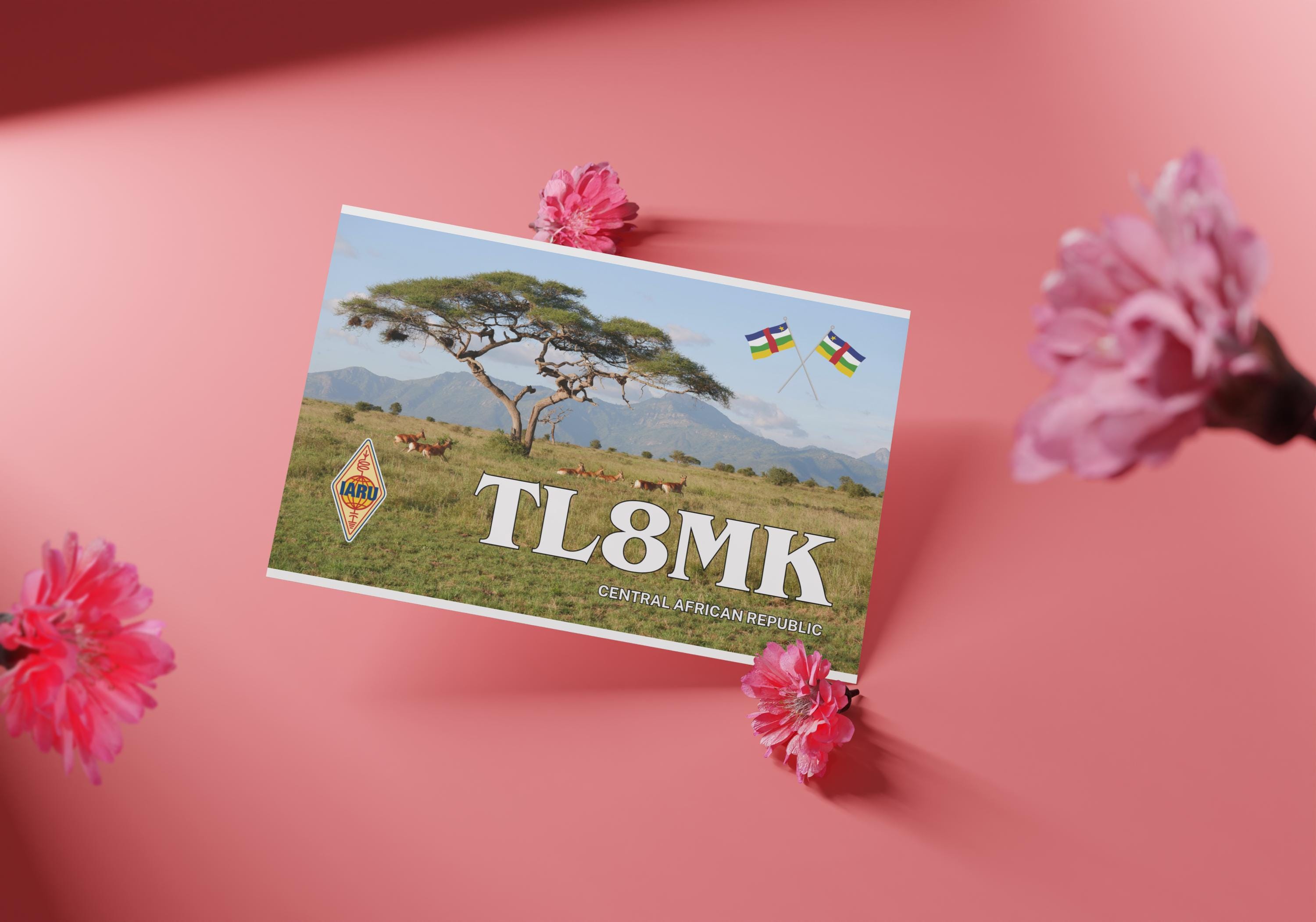 Editable Qsl Card Template Canva Ham Radio Qsl Double Sided Dx