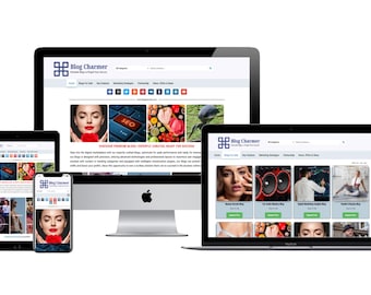 Premium Blog Agency Website for Sale – Modeled on BlogCharmer.com