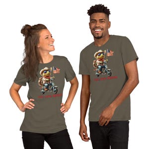 Cowboy Turtle 4th of July T-Shirt – Patriotic Scooter Shirt