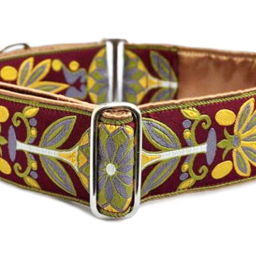 Espresso Martingale Dog Collar or Buckle Collar Extra Wide Etsy