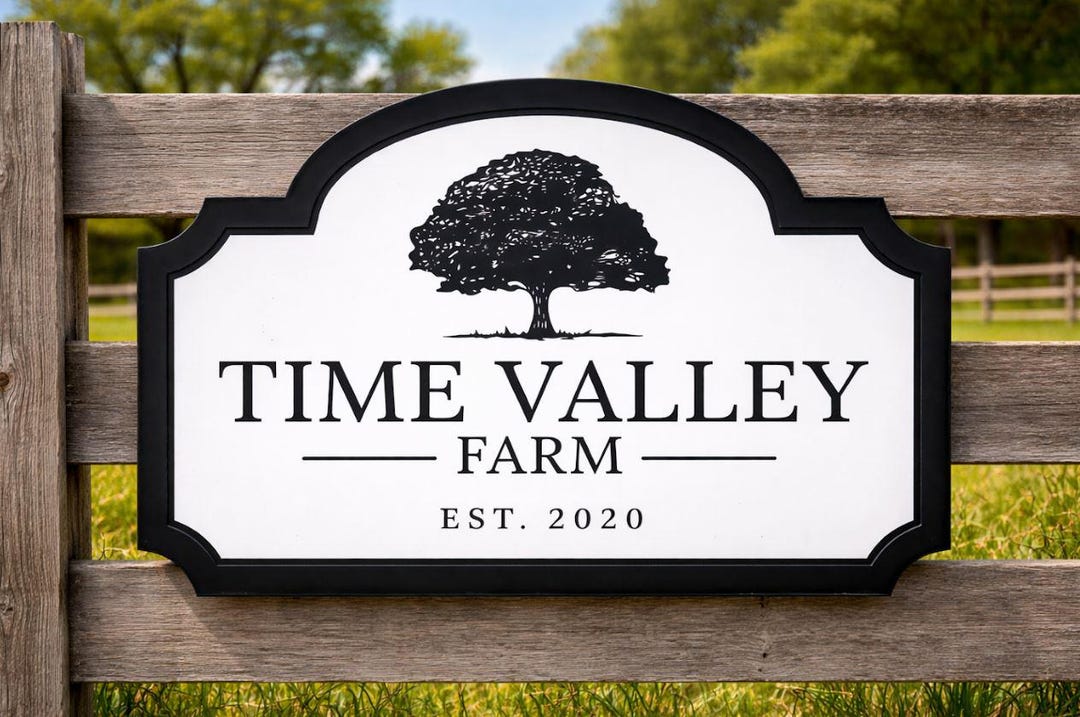 Custom Horse Farm Sign,custom Farm Signs,custom Outdoor Name Signs,farm ...