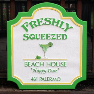 Personalized beach house sign, beach house decor, beach sign, beach house signs, custom beach theme, beach house gift