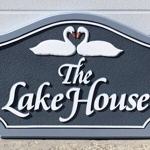 Custom Beach house sign Lake House Sign Housewares Sign Welcome home decor  custom sign name sign wall decor personal sign cabin sign