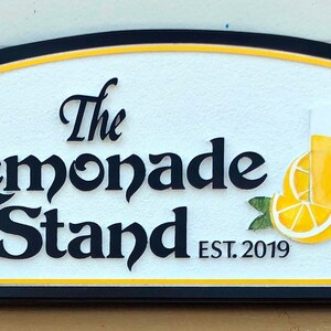 Custom Beach House Sign