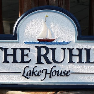 Custom lake house sign,lake house signs,outdoor custom signs,personal name signs,beach house signs,custom outdoor signs for home,cabin signs