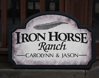 Custom Farm Sign