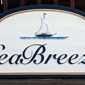Beach House Sign