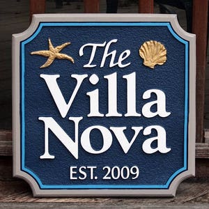 Beach House Signs, Custom Signs, Misc. Signs, Personalized House Signs, Cabin Sign, Cottage Sign, Address Sign, Lake House Sign, Beach Sign