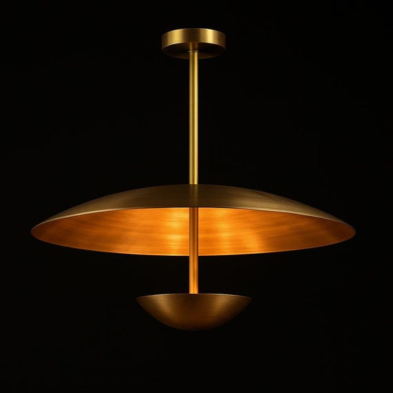 イタリア スプートニク 真鍮 シャンデリア アンティーク ミッドセンチュリー イタリア製真鍮製スプートニクシャンデリア：ミッドセンチュリーモダン