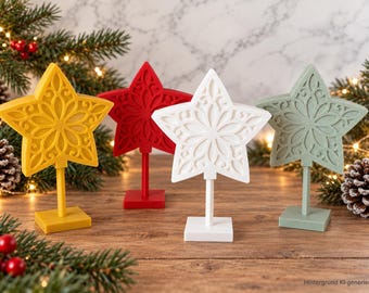 Small Christmas gift for employees, colleagues, Christmas gift, Christmas star, ideas for Christmas decorations, small Christmas gift.