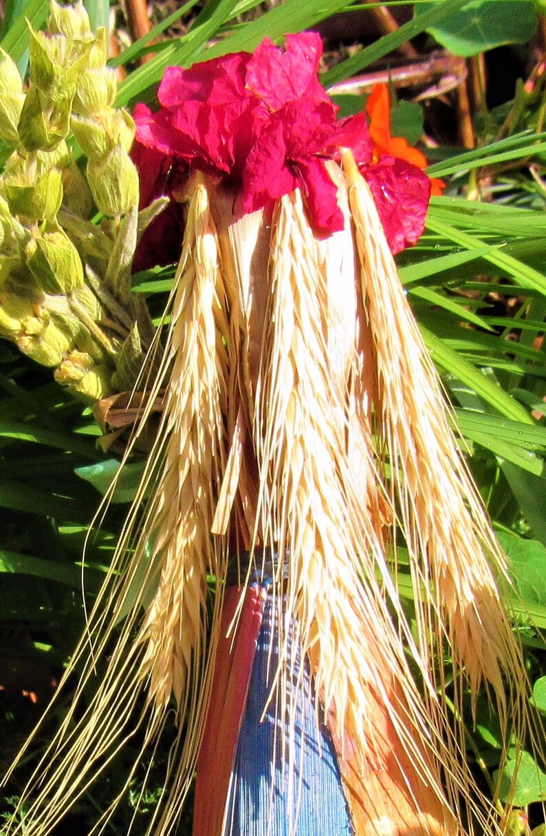 Corn Husk Dolly Banana Leaf Mountain Tea Artisan Handmade Etsy