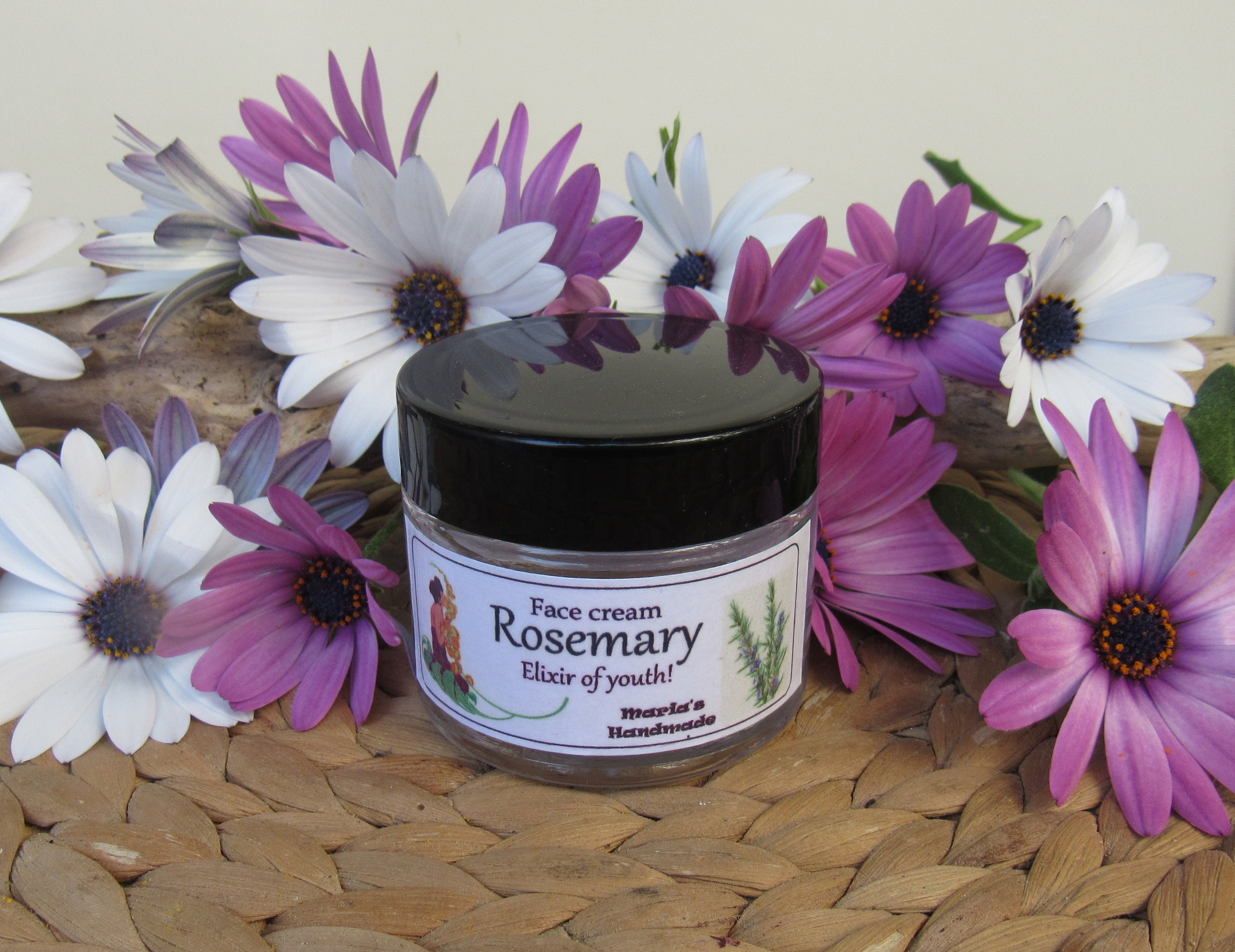 Rosemary Face Cream Rosemary Face Moisturizer Organic Day Cream Natural
