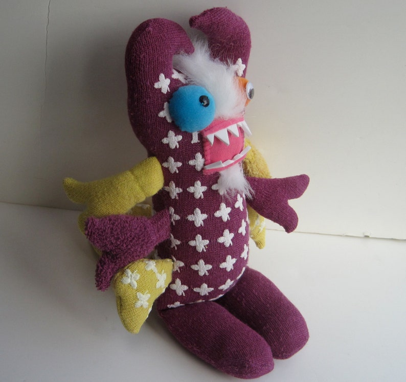 HEMOGOBLIN a Custom Order Sock Toy. This Hospital Sock Etsy
