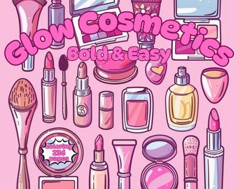 CoCo Wyo Glow Cosmetics ぬりえブック PDF – 子供と大人向けの236ページの印刷可能、すぐにダウンロードできる、大胆で簡単なぬりえブック