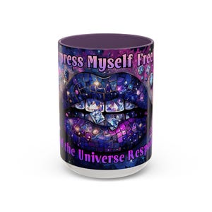 Cosmic Inspiration Coffee Mug: Colorful Astrology Gift