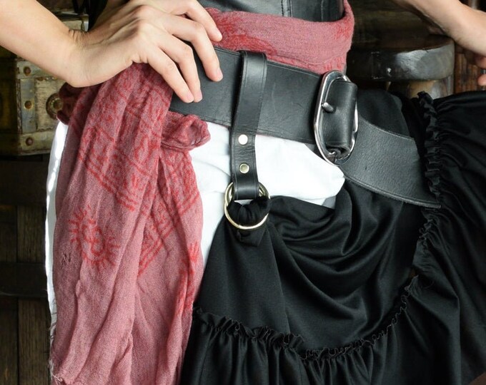 1 Set of 2 Leather Skirt Hikes / Skirt Chasers Etsy