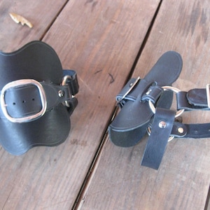 Leather Boot Straps / Musketeer / Pirate / Reenactor Boot Straps