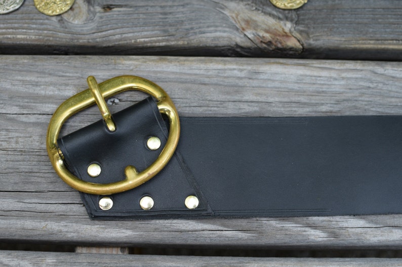 3 Inch Leather Cutlass Belt