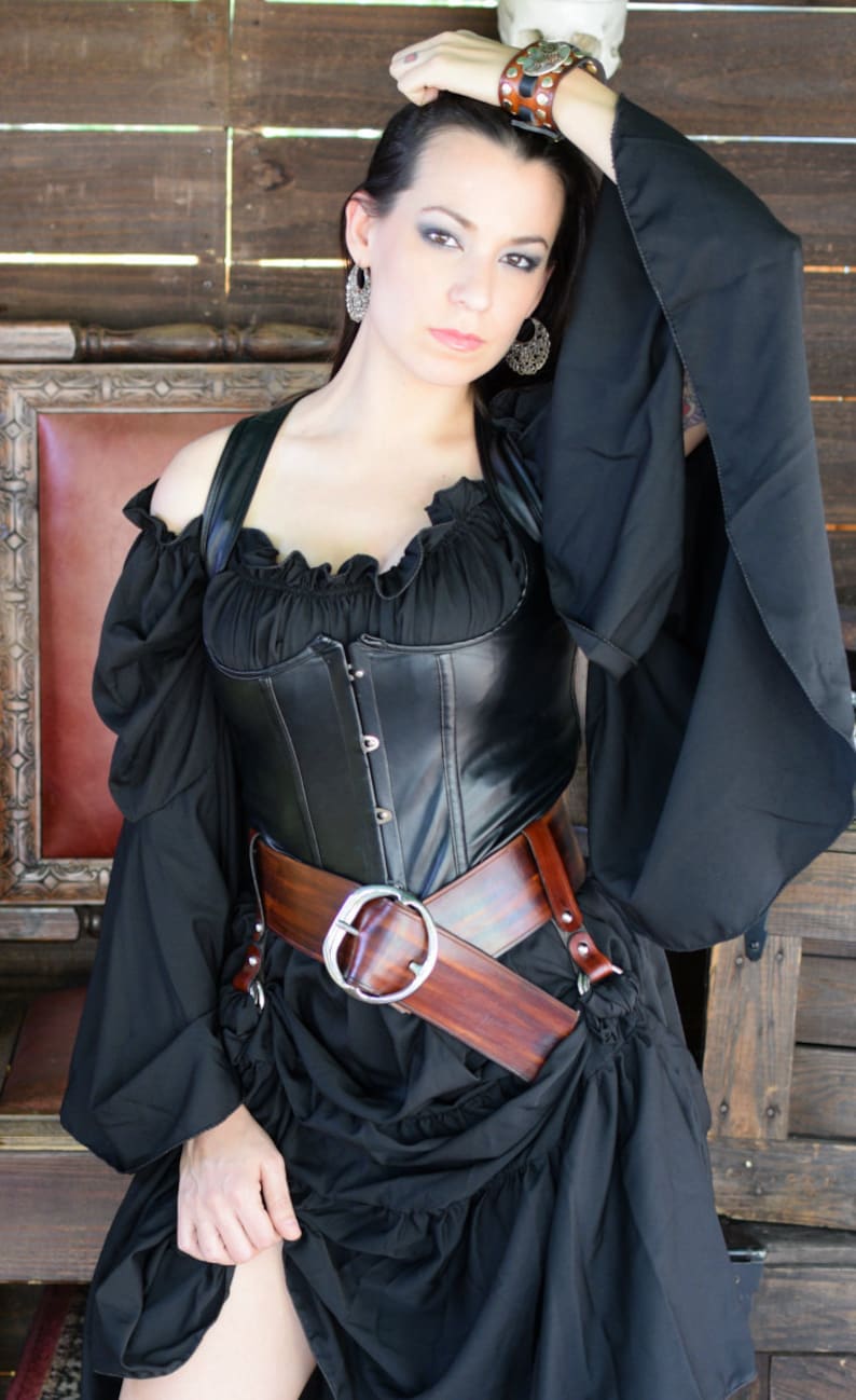 3 Inch Leather Cutlass Belt