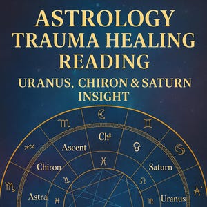 Leitura Astrológica para Cura de Traumas | Visão de Urano, Quíron e Saturno