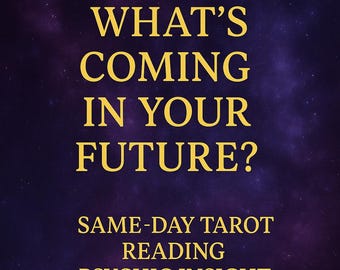 Was kommt in Deiner Zukunft? | Tarot-Lesung am selben Tag, psychische Einsicht