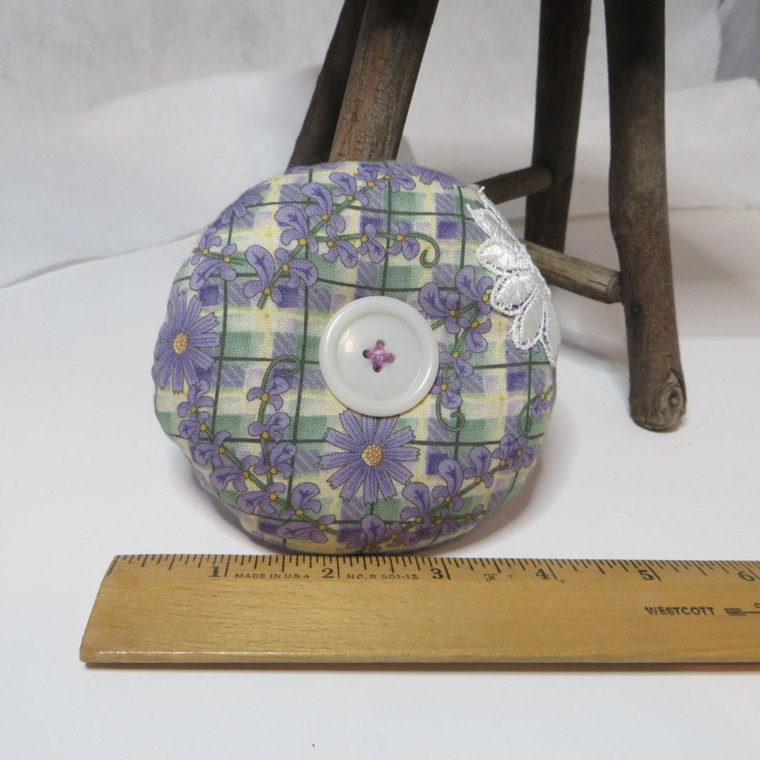 Handmade Pincushion Cute Classic Walnut Shell Stuffed Pillow Style