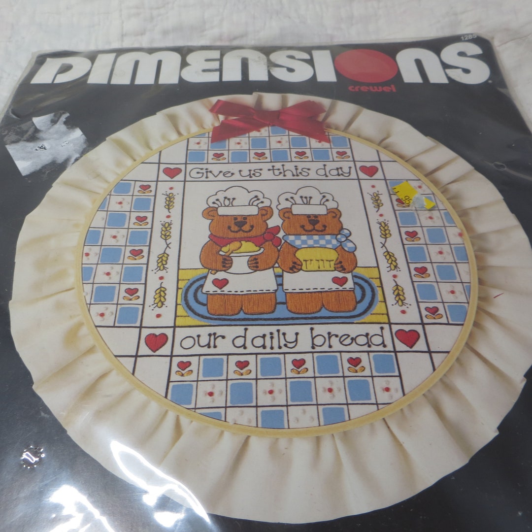 Vintage Dimensions Needlework Kit Craft Kit Sewing Kit Daily Etsy