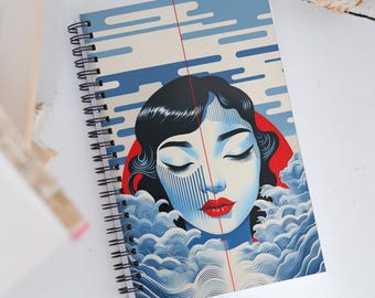 Spiral notebook - Notebook Gift - Back to School - Journalling Notebook - Notebooks/Journals