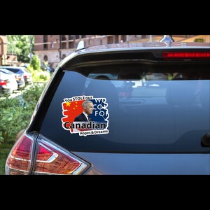 Espoirs et rêves canadiens - Sticker