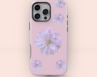 Funda para teléfono Tropical Hibiscus: Policarbonato resistente de doble capa