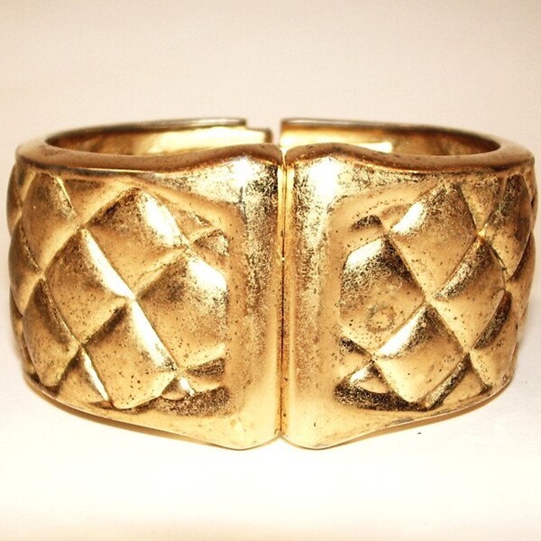 Vintage Gold Patchwork Bracelet