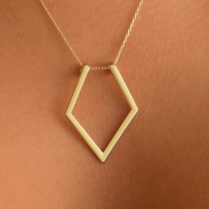 Geometric Ring Holder Necklace Custom Geometric Ring Keeper Gift For Her Doctor Nurse