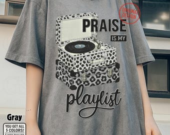 Christian Praise Leopard Vinyl PNG: Embroidery Illusion, Worship Apparel (Digital Download