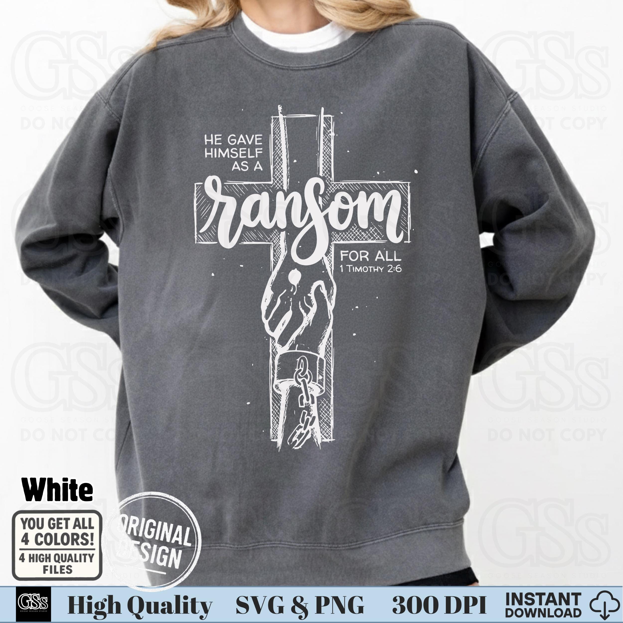 Christian Bible Verse Doodle PNG, Jesus Paid Ransom (digital Download ...